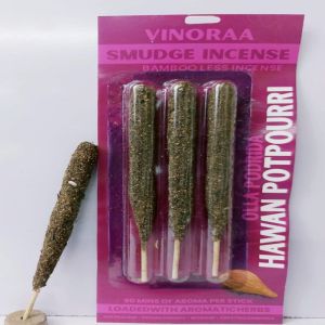 Hawan Potpourri Long Smudge Incense Sticks
