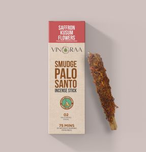 Saffron Palo Santo Smudge Incense Sticks