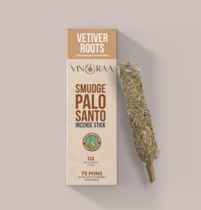 Vetiver Roots Palo Santo Smudge Incense Sticks