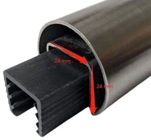 Stainless Steel glass railing Rubber Fitting