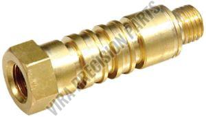 Round Brass Gas And Oil  Part