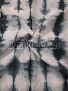 Black And White Tie Dye Cotton Fabric