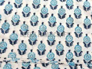 Cotton Traditional Hand Block Printed Fabric