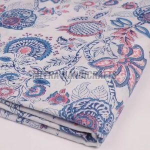 Floral Printed Cotton Fabric