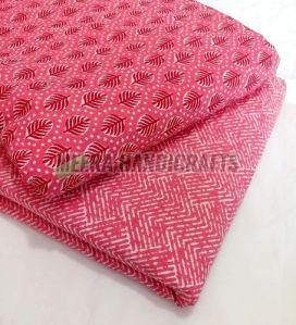 Ladies Pink Cotton Suit Material