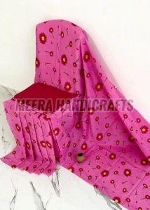 Ladies Pink Festive Wear Handloom Cotton Saree