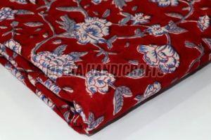 Polycotton Floral Printed Fabric