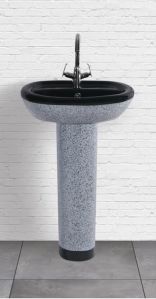 Ceramic Pedestal Free Standing Wash Basin