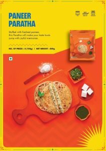 Paneer Paratha Ready To Eat Food