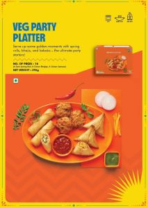 Veg Party Platter Ready To Eat Food