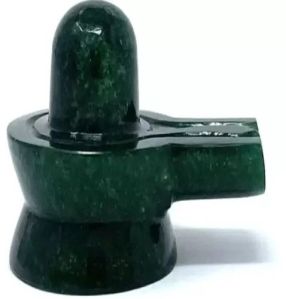 Green Jade Shivling