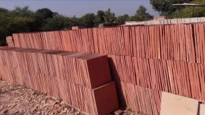 12mm Dholpur Red Sandstone Slab