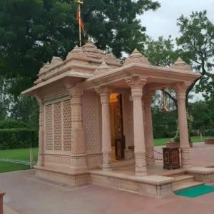 8feet Marble Stone Temple