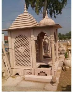 8feet Marble Stone Temple