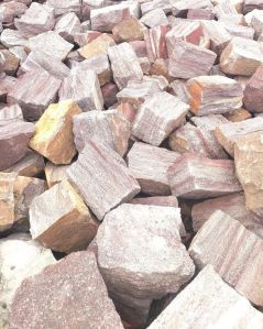 Ruby Red Granite Stone Blocks