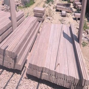 Red Stone Door Frame