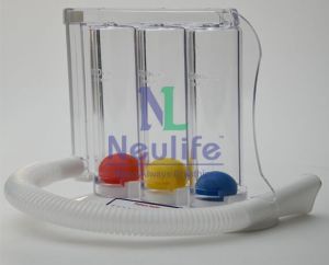 NL8001 Lung Exerciser 3 Ball Spirometer