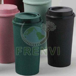 360 Ml Rice Husk Sipper Glass
