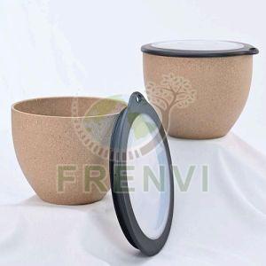 Rice Husk Storage Bowl