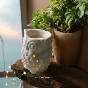 Owl Diffuser with Wax Melts Gift Pack