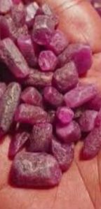 Rough Ruby Gemstones