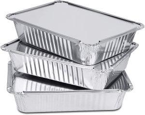 250ml Rectangle Aluminium Foil Container