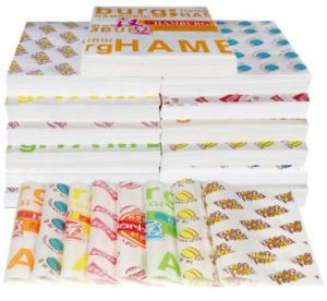 Printed Butter Paper Sheet