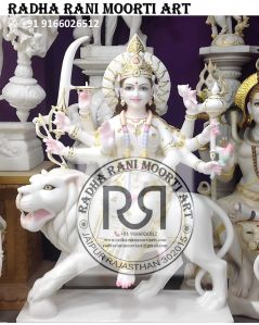 Durga Mata Marble Moorti