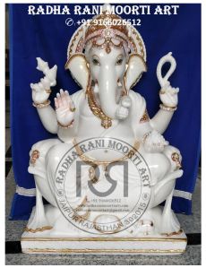 Ganesh Marble Moorti