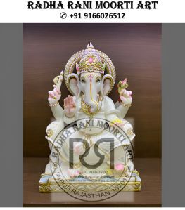 Ganesh Marble Moorti