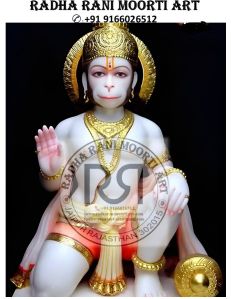 Hanuman Marble Moorti