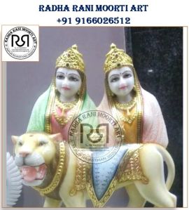 Marble Chamunda Mata Moorti