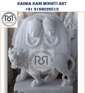 Marble Chamunda Mata Moorti