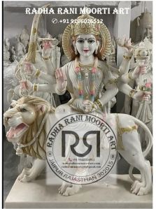 Marble Durga Maa Statues