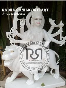 Marble Durga Murti