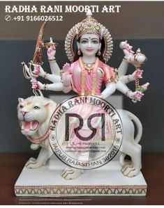 Marble Durga Murti