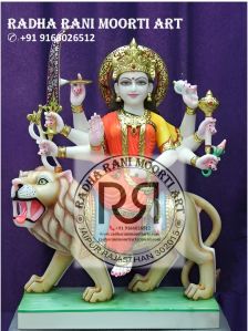 Marble Durga Murti