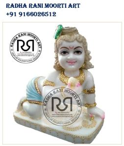 Marble Laddu Gopal Ji Moorti
