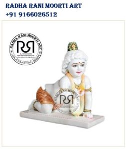 Marble Laddu Gopal Ji Moorti
