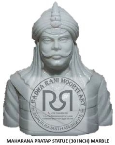 Marble Maharana Pratap Statue