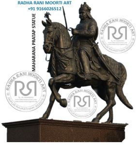 Marble Maharana Pratap Statue