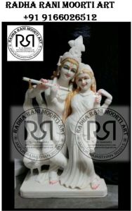 Marble Yugal Sarkar Moorti