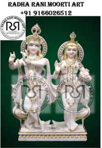 Marble Yugal Sarkar Moorti