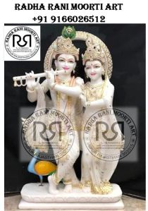 Marble Yugal Sarkar Moorti