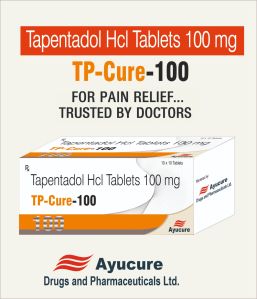 Tapentadol HCL 100mg Tablets
