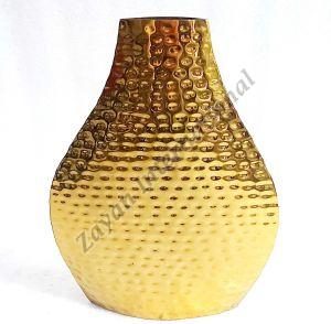 Golden Flower Vase