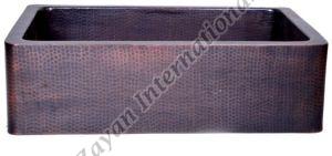 Rectangular Copper Kitchen Sink