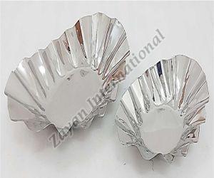 Stainless Steel Flower Shaped Dish