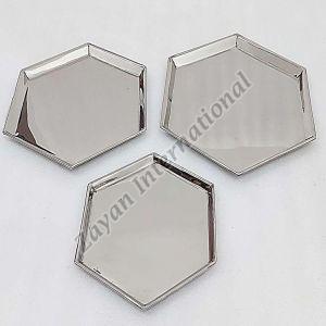 Stainless Steel Hexagon Tray
