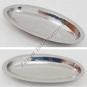 Stainless Steel Oval Dish